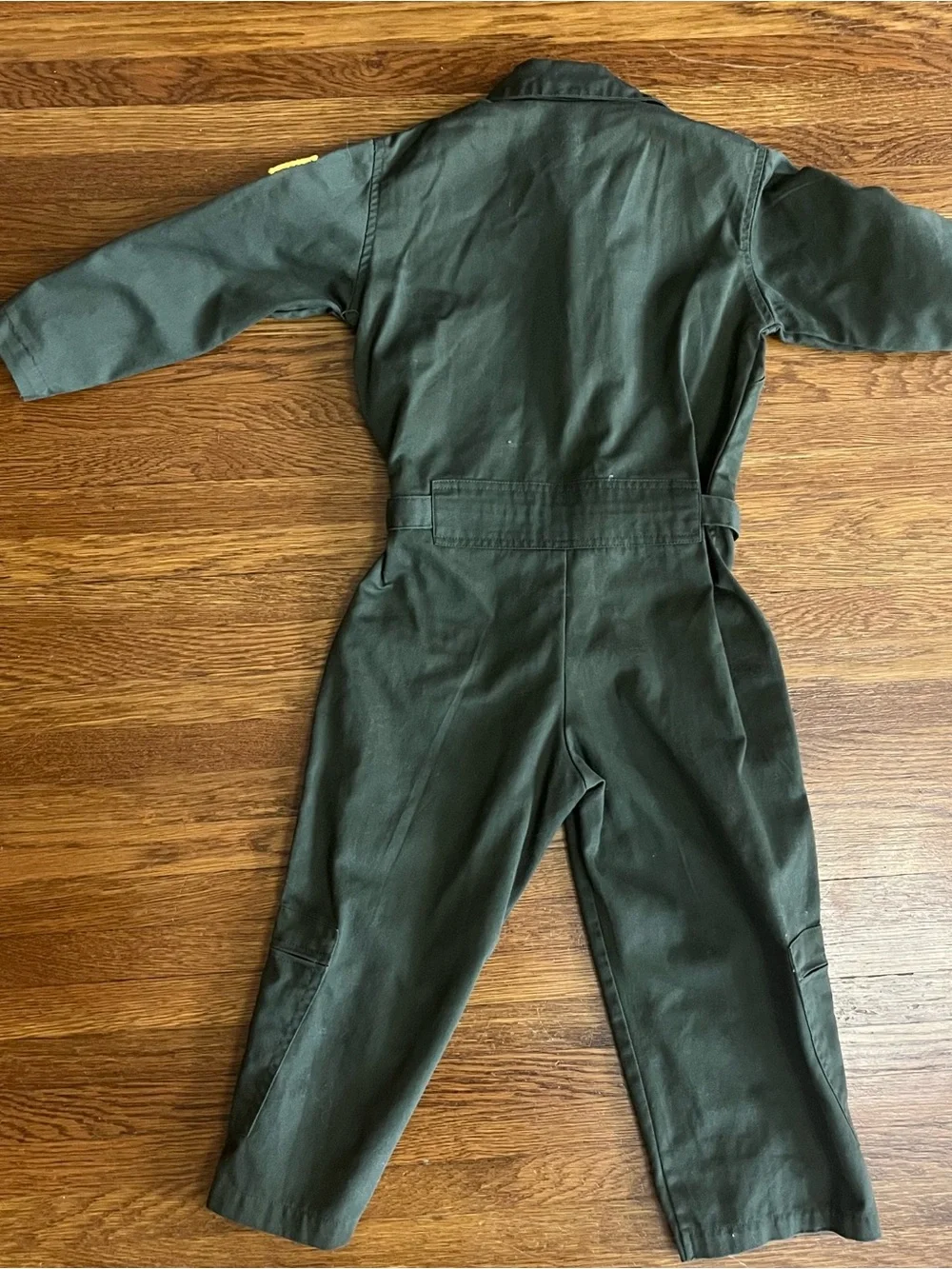 Kids Trooper Flight suit costume Goose Air Force costume XS unisex Top Gun Green